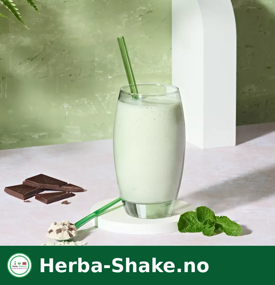 Herbalife Formula 1 shake mint og sjokolade