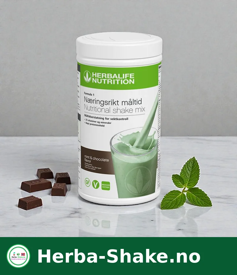 Herbalife Shake Mint Chocolate 550g - Bilde 2