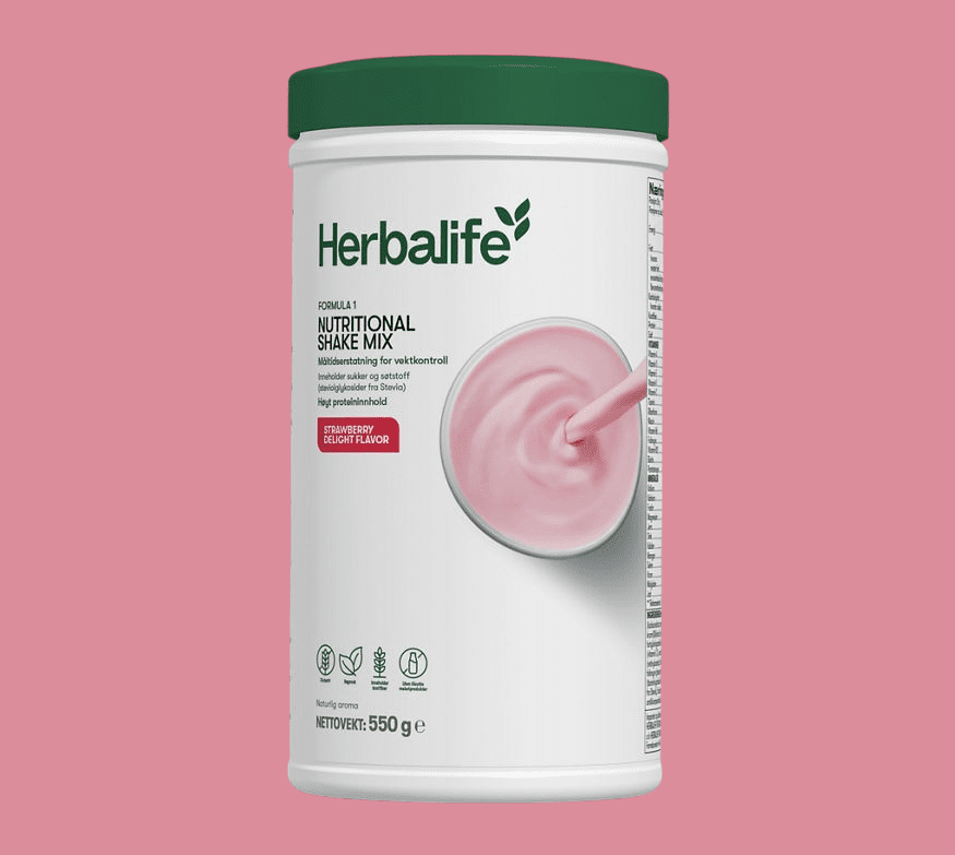 Herbalife Formula 1 Strawberry Delight shake