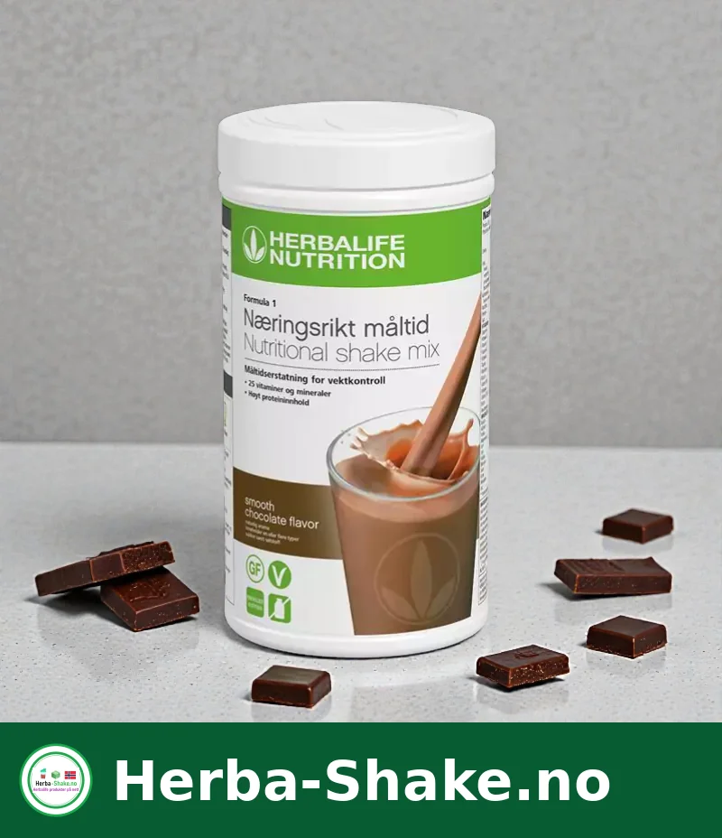Herbalife Shake Smooth Chocolate 550g - Bilde 2