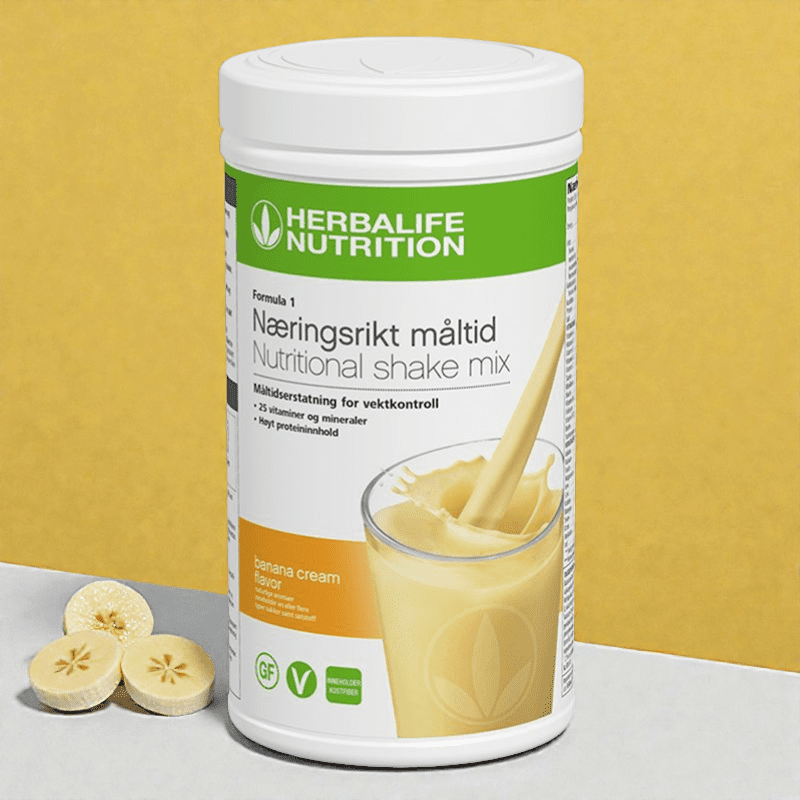 Herbalife Shake Banana Cream 550g - Bilde 2