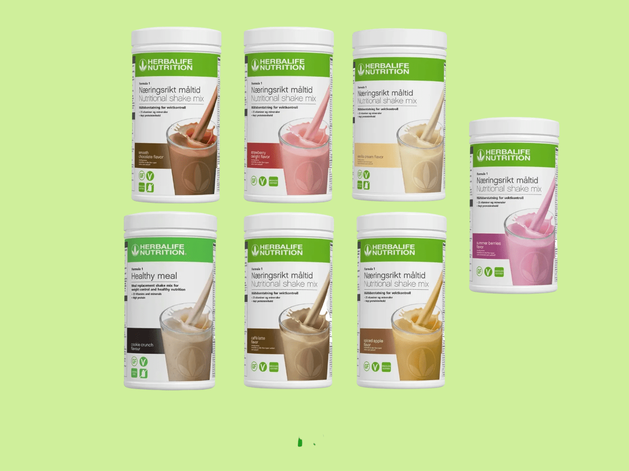 Herbalife shake 7 pack