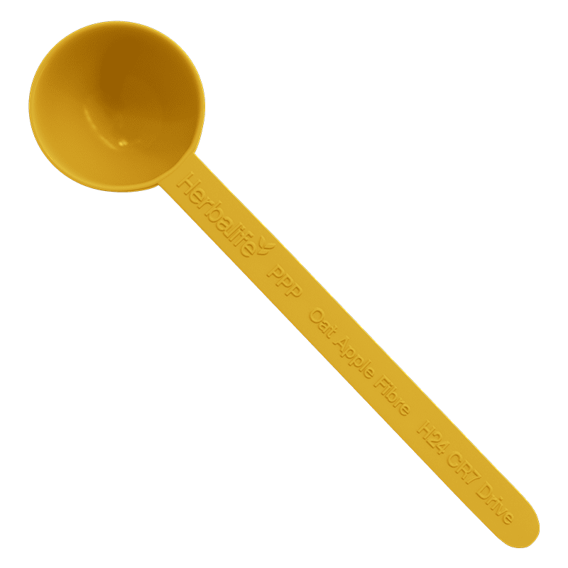 Herbalife måleskje – passer til Personalized Protein Powder, Havre-Eplefiber og H24 Drive