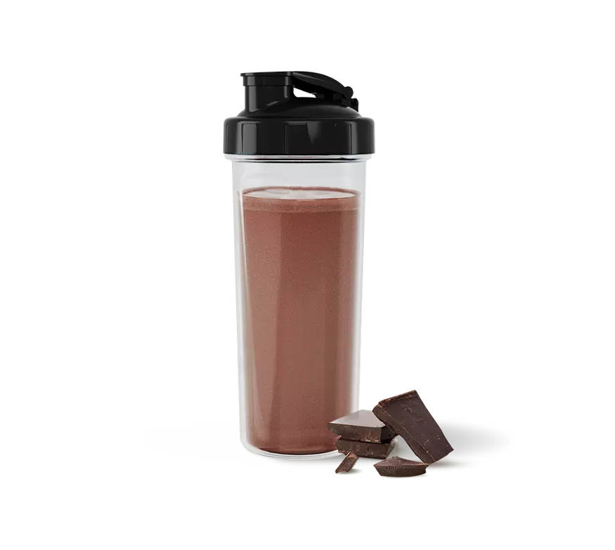 H24 Rebuild Strength – sjokoladeproteinshake i shaker