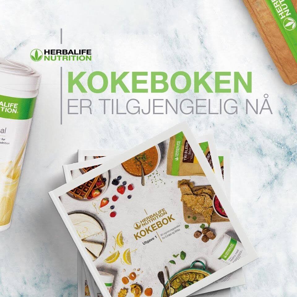 Herbalife Nutrition Kokebok – sunne og balanserte oppskrifter