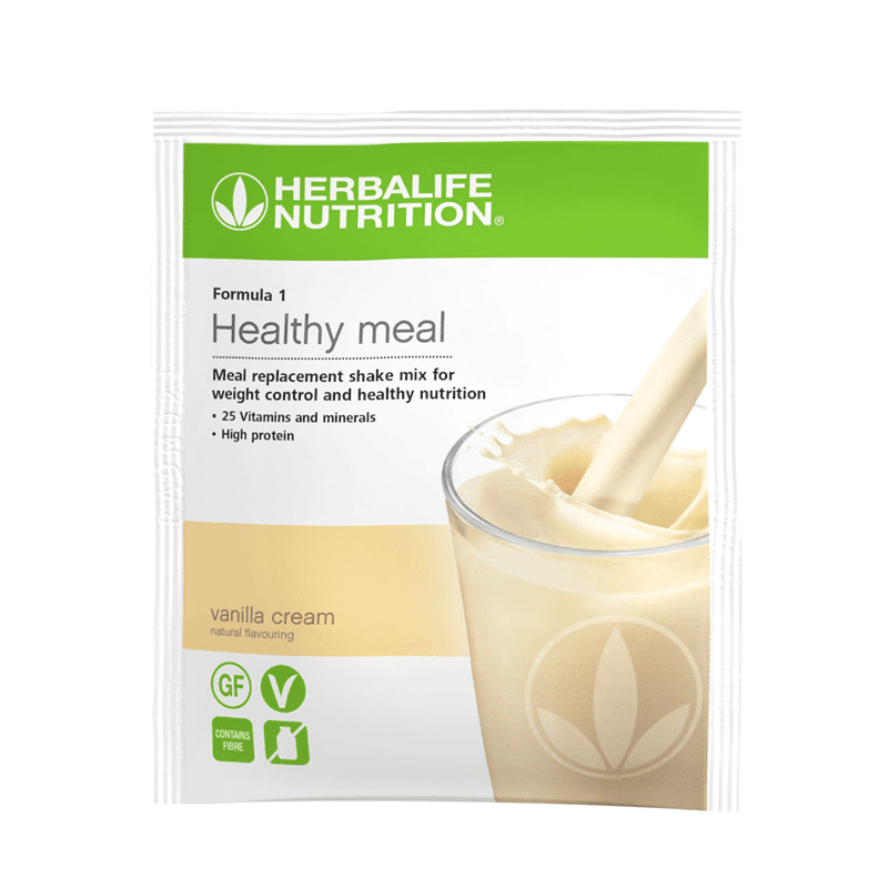 Herbalife Formula 1 Shake Vanilje porsjonspakker – 7 x 26g
