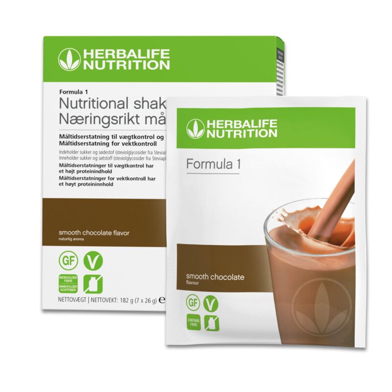 Herbalife Formula 1 porsjonspakke – Smooth Chocolate smak