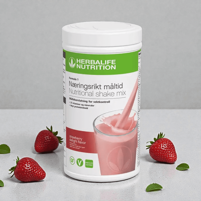 Herbalife Shake Strawberry Delight 550g - Bilde 2