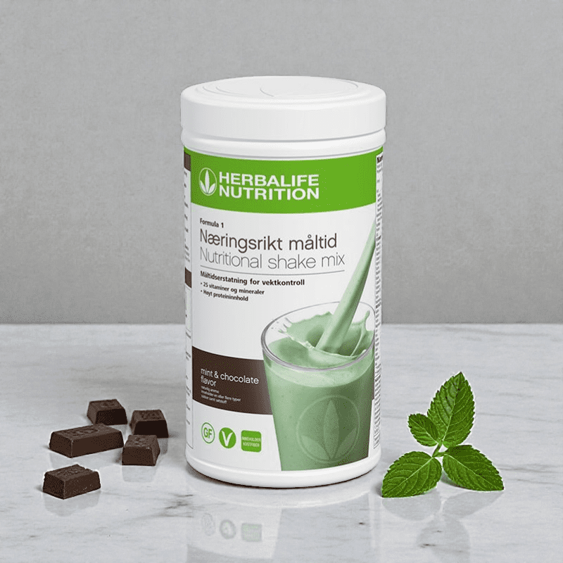Herbalife Shake Mint Chocolate 550g - Bilde 2