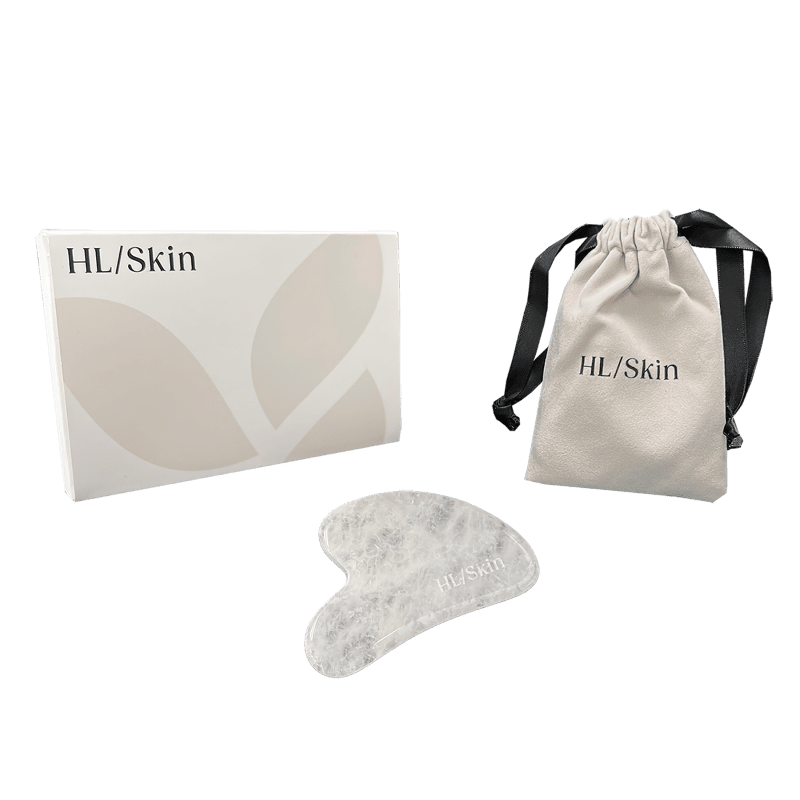 HL Skin Gua Sha – massasjeverktøy i hvit jade