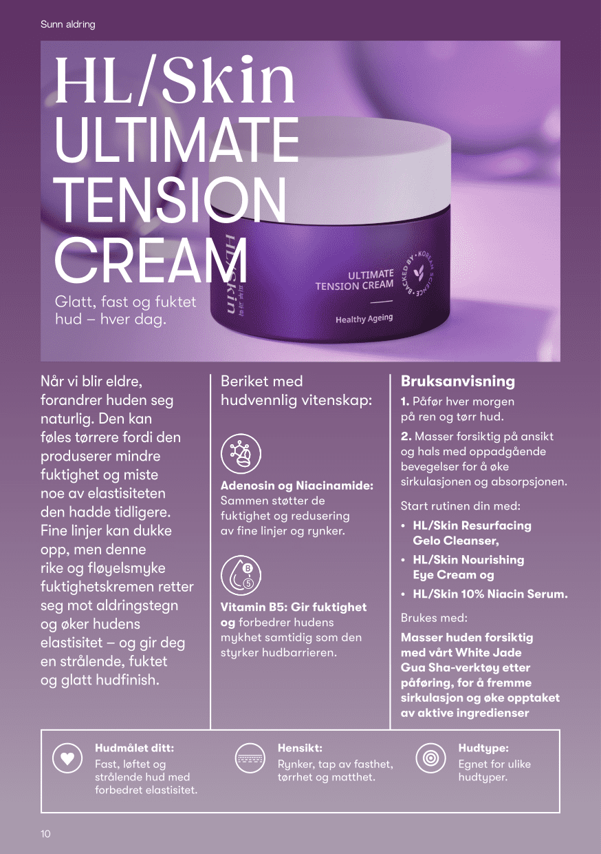HL Skin Ultimate Tension Cream – fast og glødende hud