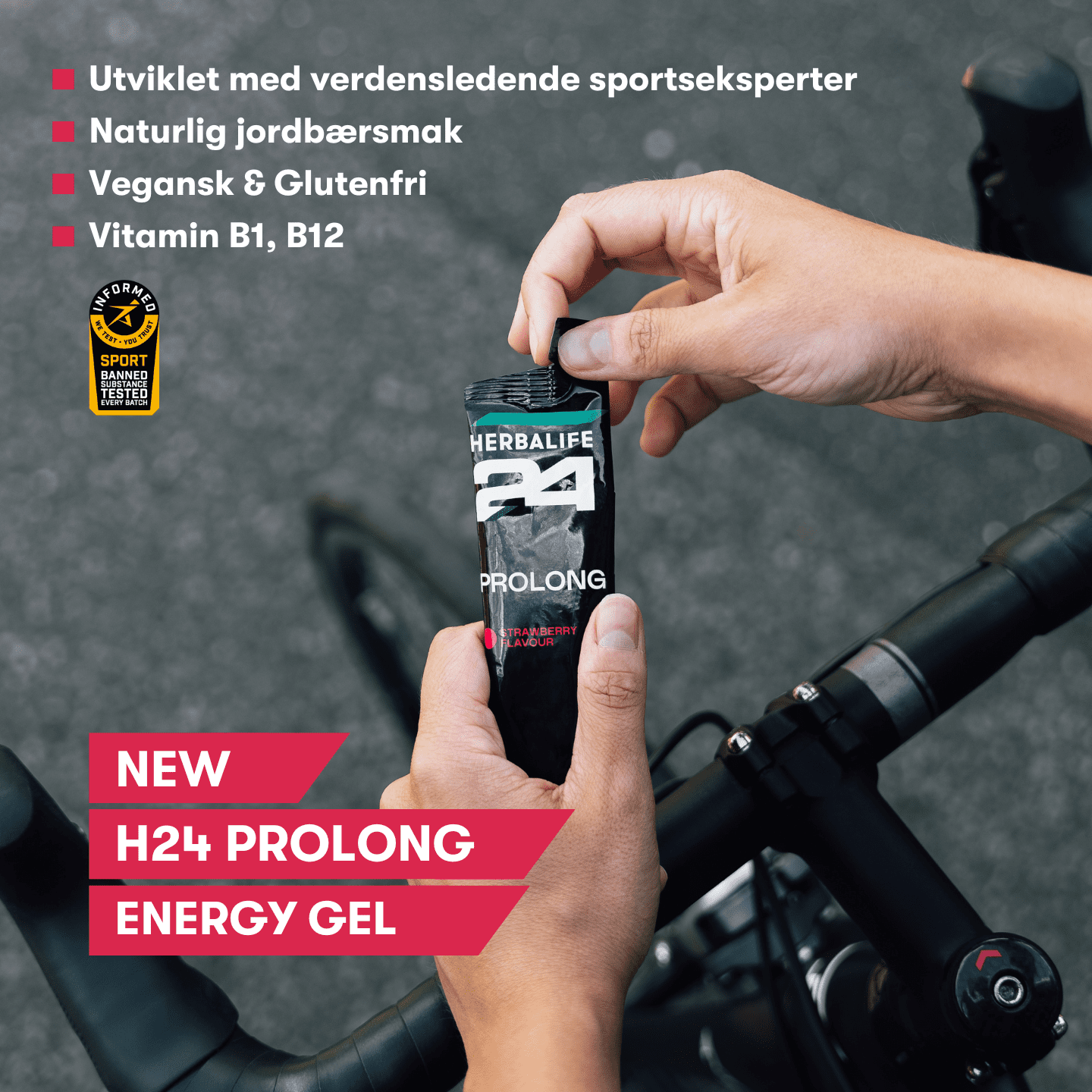 Herbalife H24 Prolong gel jordbær 45 g