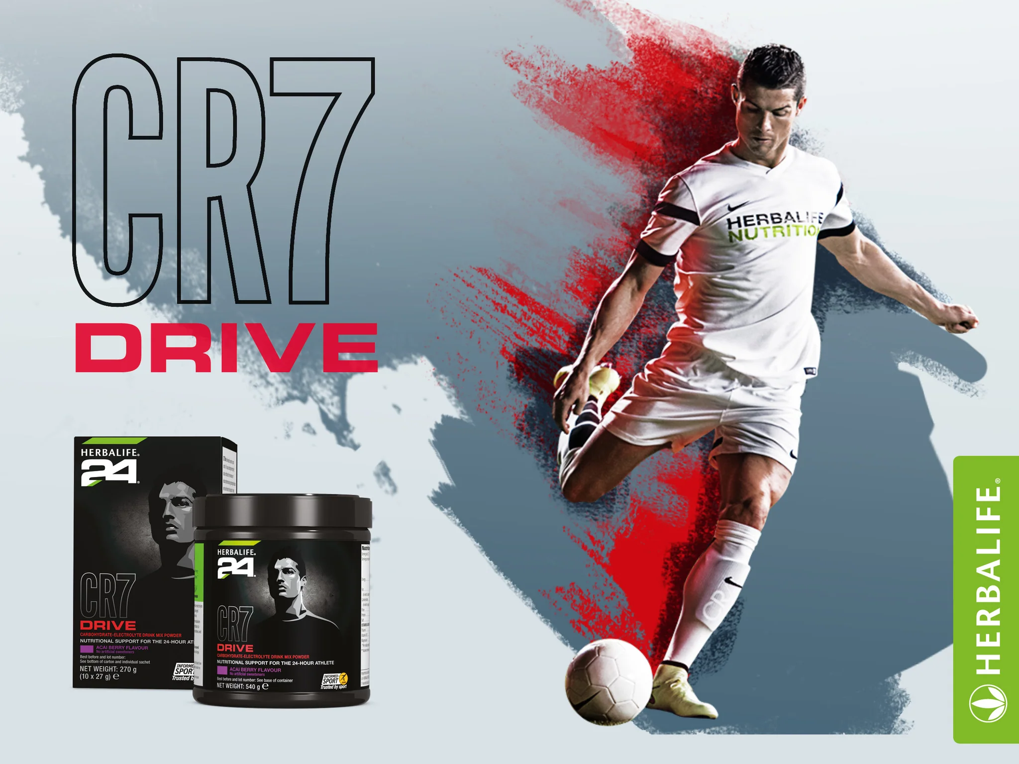 Herbalife24 CR7 Drive – sportsdrikk inspirert av Cristiano Ronaldo
