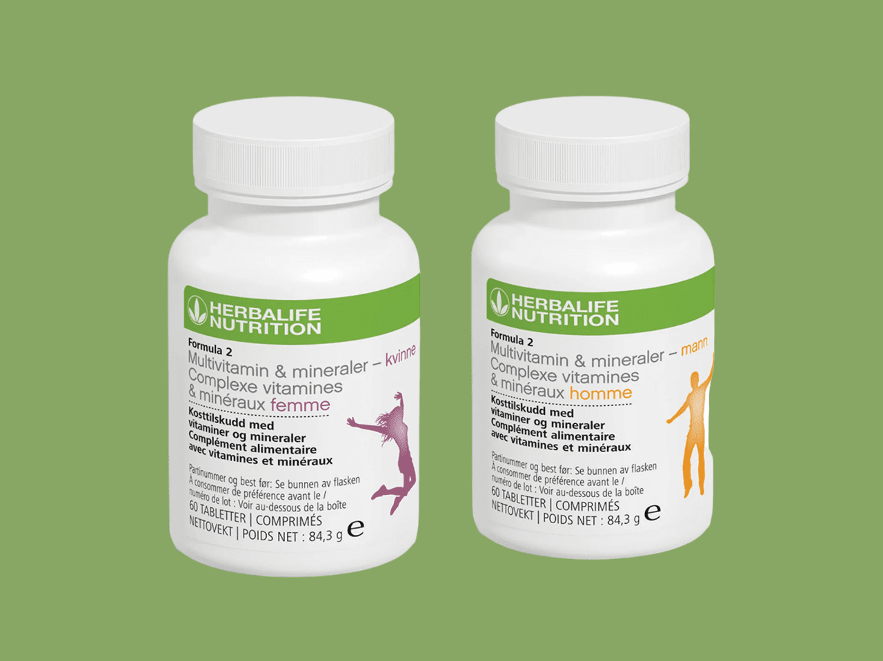 Herbalife Formula 2 Multivitamin og Mineral