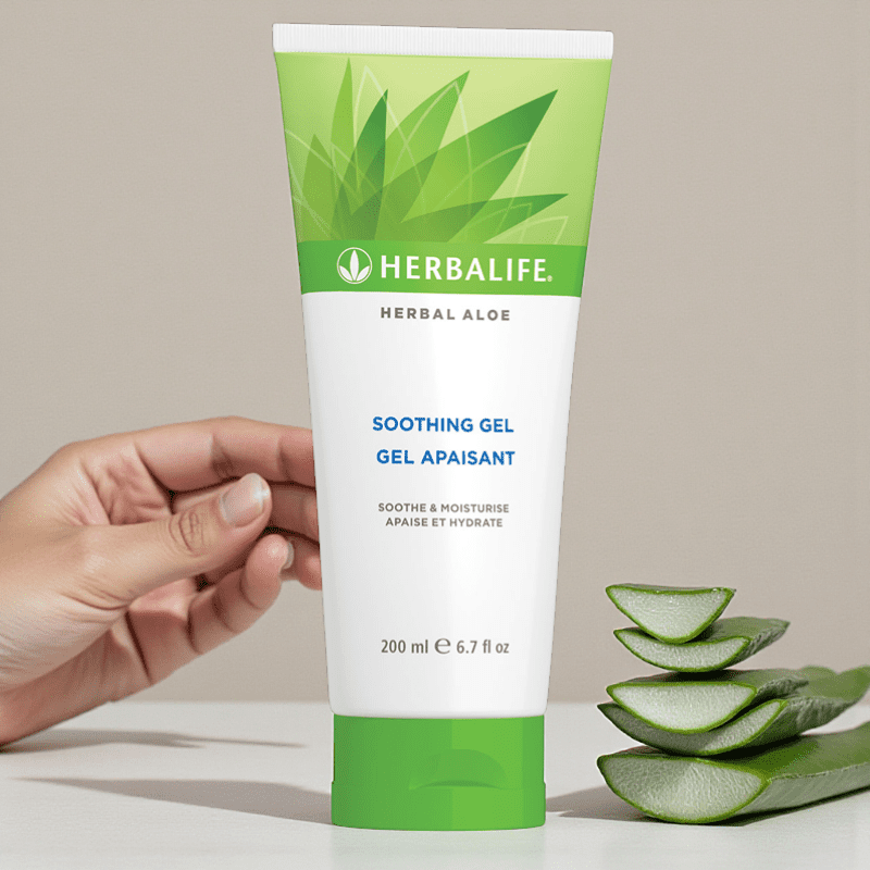 Herbal Aloe Pleiende Gel 200ml - Bilde 2