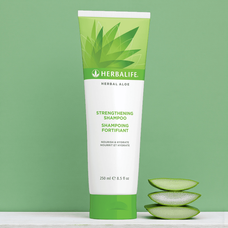 Herbal Aloe Styrkende Sjampo 250 ml - Bilde 2